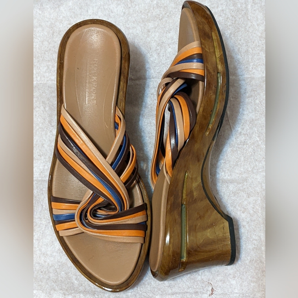 Rockport Wedge Slides